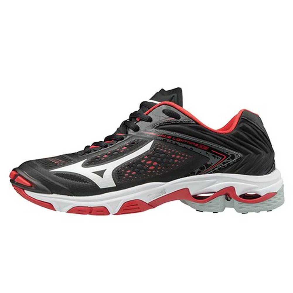 Sapatilhas Voleibol Mizuno Wave Lightning Z5 - Mulher - Pretas/Vermelhas - TGNLH6358